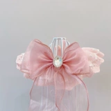 Кошка, собака, собака окружают воротнички для шейки и воротнички для шеи, марионеточная сине -белая британская короткая плюшевая биби -панда