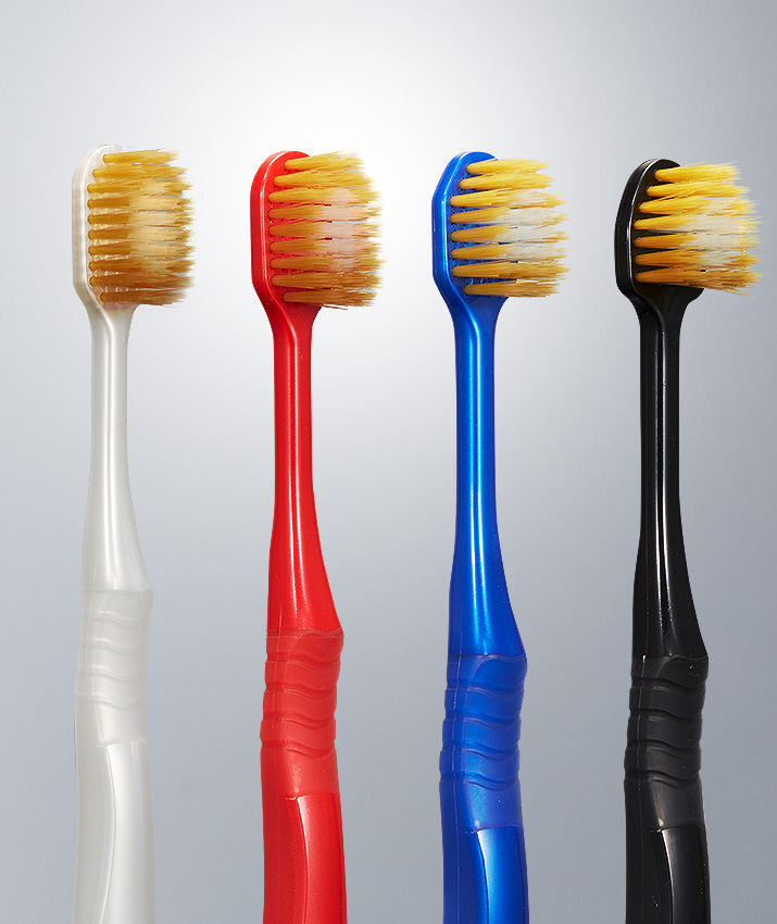 Japan's original local version of the adult toothbrush 6 rows of double bristles super soft head cleaning between the teeth adults 1 pack