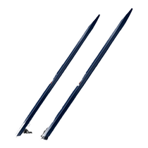 Crowbar special steel flat head six-edged crowbar steel drill warped tool industrial crowbar long crowbar large fire-fighting tool