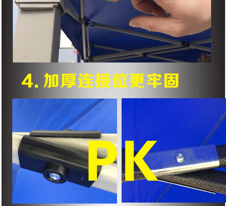 Quảng cáo ngoài trời lều in gấp kính thiên văn gian hàng lều bốn chân ô mái hiên gian hàng carport mái hiên ô - Lều / mái hiên / phụ kiện lều Thảm xốp lót sàn lều cắm trại