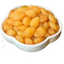 Ginkgo kernel Chinese medicinal materials 500g grams new arrival ginkgo shelled ginkgo kernel dried raw ginkgo almond fruit efficacy and effect