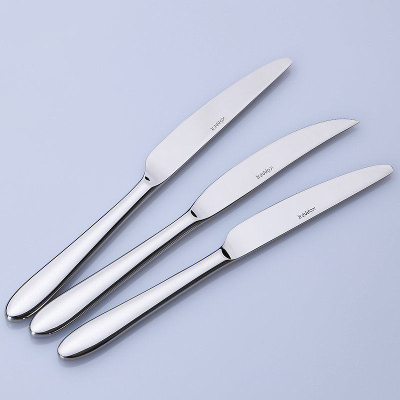 German Kronner Stainless Steel Western Dining Knife Commercial Steak Knife Main Dining Knife with Dining Knife Bull Pickle Stedessert Scalpel