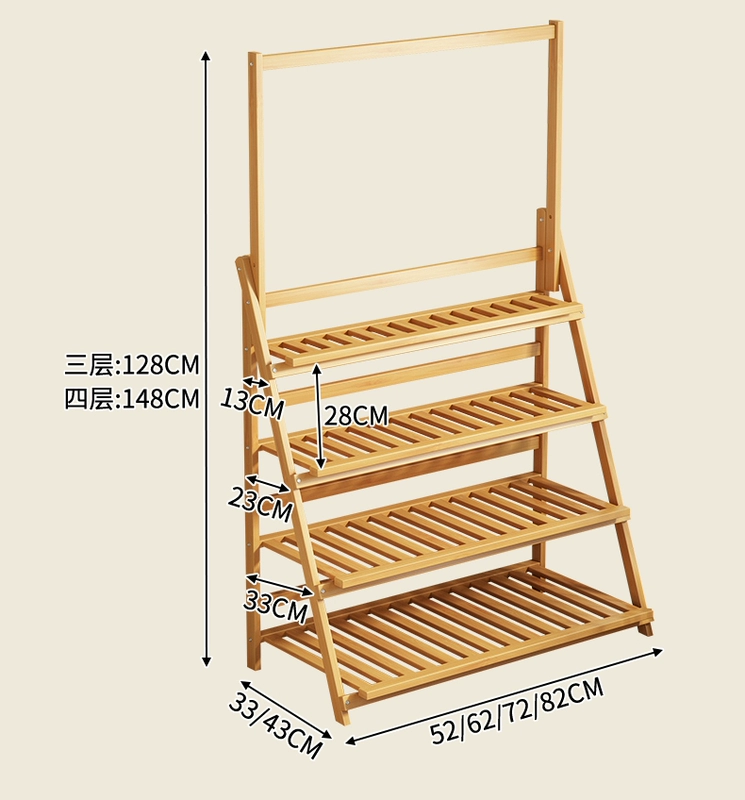 kệ trồng xương rồng Giá gấp hoa nhiều tầng trong nhà phòng khách tầng mới ban công trang trí chậu hoa giá đỡ nhà tiết kiệm không gian giá để đồ kệ gỗ ban công kệ sắt trồng sen đá