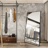 Полно -кузовная зеркальная спальня для девочек домашняя тестовая одежда, приземляя