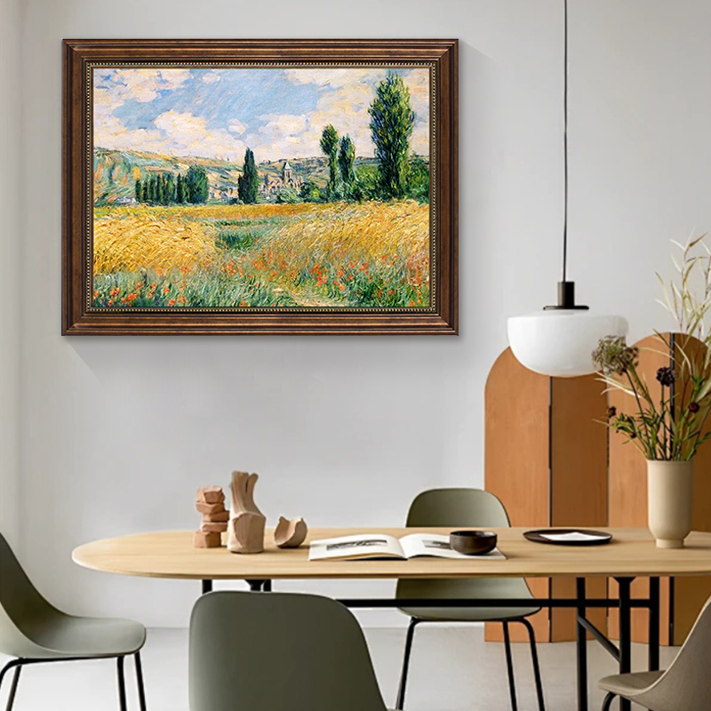 American Restaurant Decorative Painting, Monet Art, World Famous Painting, Dining Table Hanging Painting, Dining Room Landscape Oil Painting, Living Room Wall Painting American Restaurant Decorative Painting, Monet Art, World Famous Painting, Dining Table Hanging Painting, Dining Room Landscape Oil Painting, Living Room Wall Painting