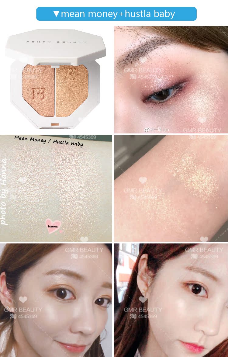 Điểm GMR! Fenty Beauty Rihanna 2018 phiên bản giới hạn mới kim cương bom kim cương nổi bật phấn bắt sáng highlight