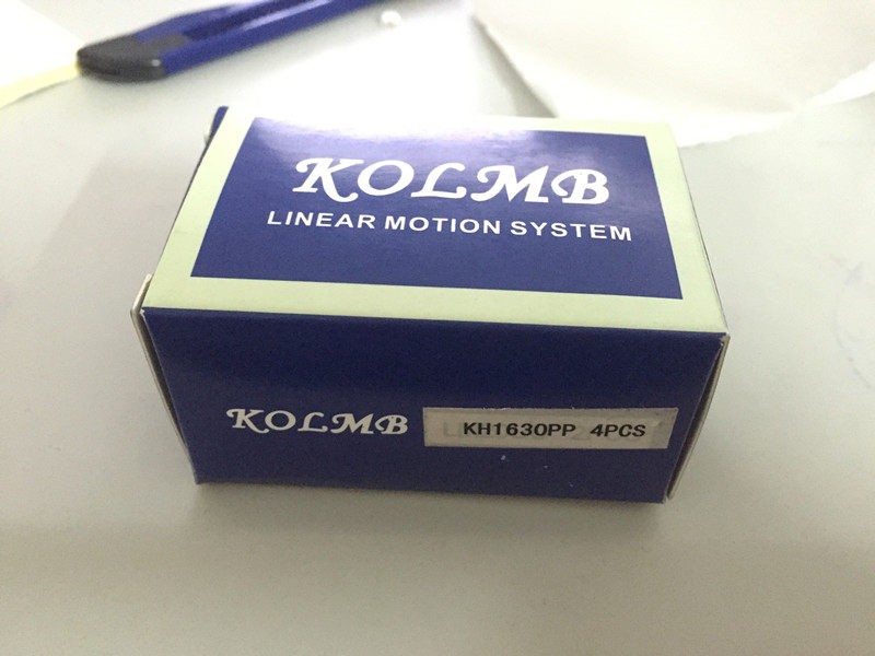 Taiwan imported KOLMB middle round flange linear bearing extended LMFC20L