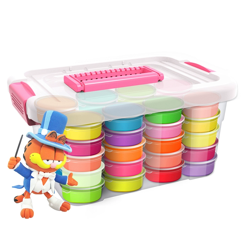 Đất sét siêu nhẹ 36 màu plasticine không độc pha lê màu đất sét trẻ em làm bằng tay đất sét đặt 24 màu đồ chơi bé trai và bé gái - Đất sét màu / đất sét / polymer đất sét,