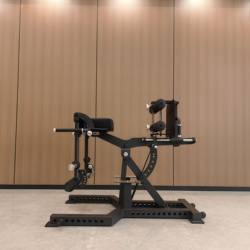 Repforce Heavy-Duty Abdominal and Back Trainer Roman Chair Goat Lift Ghd Reverse Leg Raise Leg Curl Glute