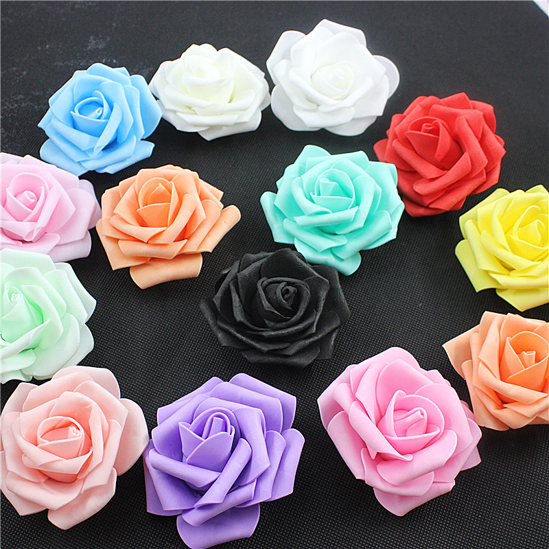 diy flower arrangement artificial flower flower head silk flower arch flower arrangement wedding flower flower ball shooting background decoration
