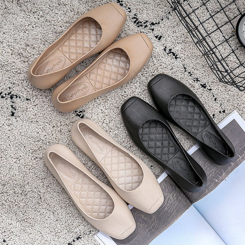 Rain boots women's fashion outer wear Korean short tube cute single shoes waterproof non-slip rain boots short tube Korean version of the water shoes summer
