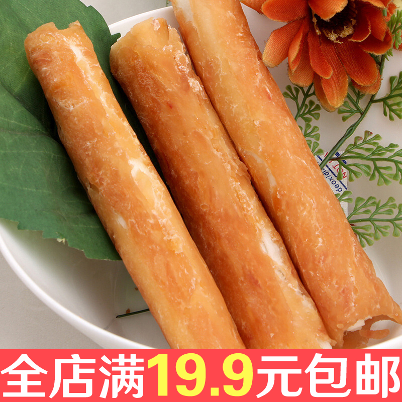 Pet dog snacks grind teeth stick 3 mounted small dogs with large dogs bite chicken tooth skin