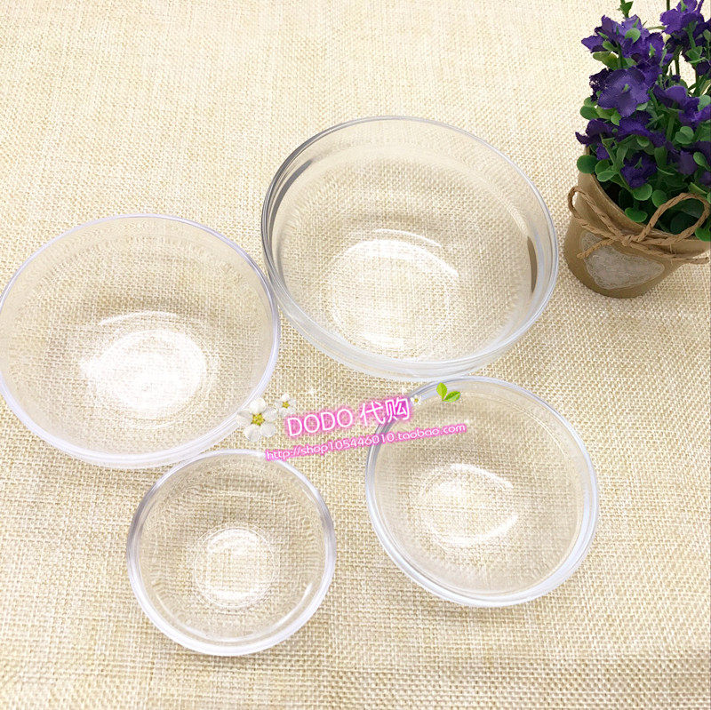 Beauty Salon Glass Bowl Essential Oil Bowl of Fruit Acid Essence Lotion Thickened Clear Glass Small Bowl Skin Management Supplies
