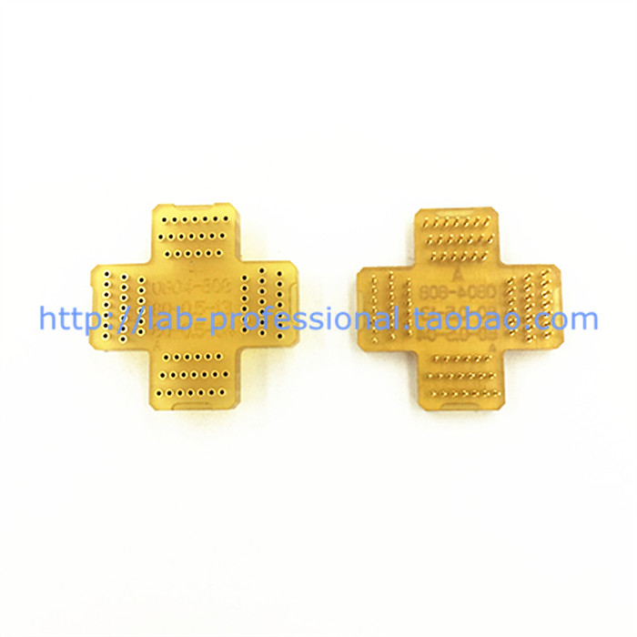 进口测试座保护座QP1-080050-052电木块QFP80适配器底座ADAPTER