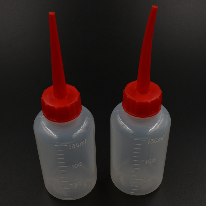 尖嘴瓶尖嘴壶小油壶点胶瓶塑料瓶松香水瓶酒精瓶150ML包邮