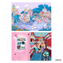 Couple Kibifufu1000 Pieces Wedding Weddingday Exhausted to Marry You Home Velvet Premium Puzzle