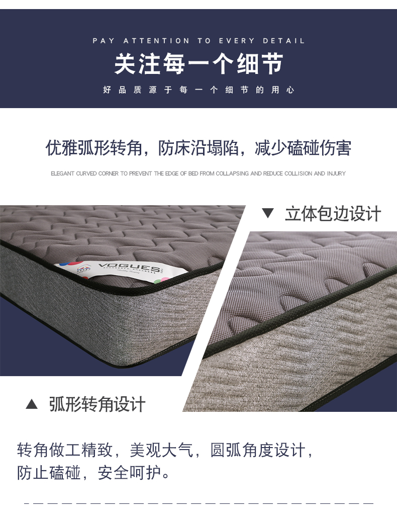 Nệm cao su 1,8m giường 1,5m Giường Simmons nệm lò xo nệm nhà đôi nệm - Nệm chăn ga gối đệm cưới