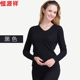 Hengyuanxiang cashmere lót cashmere ấm đồ lót loại mỏng mùa thu dưới mens quần mùa đông và womens mô hình có thể mòn bên ngoài.