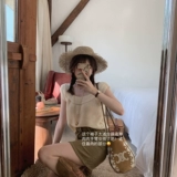 Маленький гриб маленький гриб [неоновая возлюбленная ковбой] рабочая юбка брюки ремня ленивые и свободные