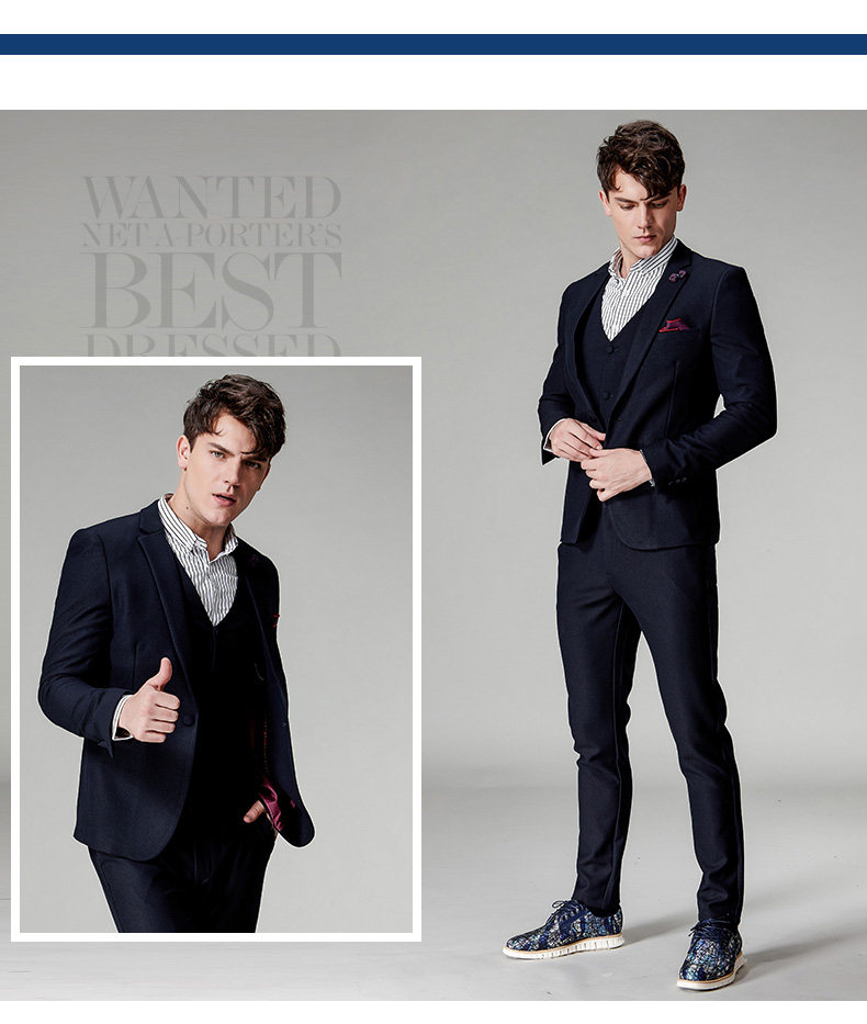 Costume homme en polyester pour automne - Ref 1551329 Image 21