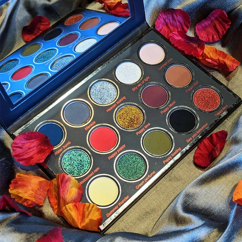 [in Stock Special Price] Titanium Foxes Eyeshadow Grackle Chat/Poppy Storm Little Fox