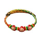 Плетеный детский браслет из красной нити ручной работы, подарок на день рождения