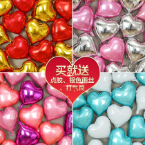 Wedding love balloon heart shaped aluminum film Net Red birthday party wedding balloon decoration wedding wedding room decoration supplies