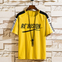 12 boys short sleeve T-shirt 13 summer clothes 14 sports trend 15 years old junior high school students handsome cotton clothes 16