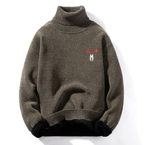 Boys turtleneck sweater plus velvet thickening base shirt winter pullover zhong da tong qiu dong kuan boy 12 students under the age of 15 years