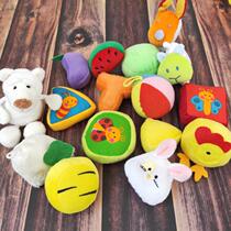 1 Yuan to buy infant small plush toy rocking bell and paper to appease small toy doll