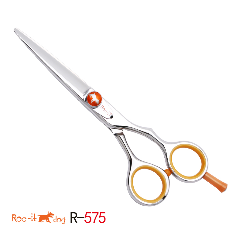 Taiwan Feng Dog scissors R-575 hair scissors Hair scissors Flat scissors Straight scissors Liuhai scissors comprehensive scissors