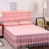 Hàn Quốc ren bedspread giường váy một mảnh 1,5 mét 1.8X2 * 2,2m giường đôi bộ duy nhất của bảo vệ bìa mùa hè - Váy Petti giường váy