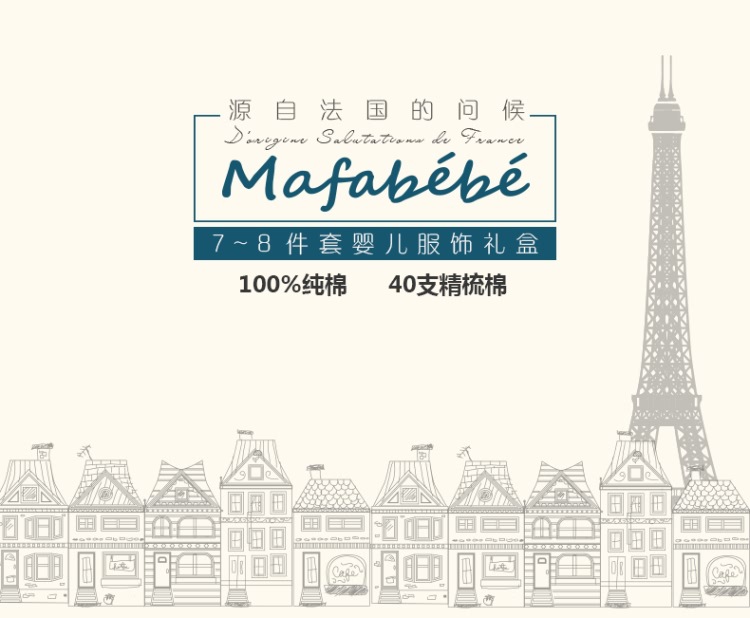 Coffret cadeau pour nouveau-né MAFABEBE - Ref 1954438 Image 7