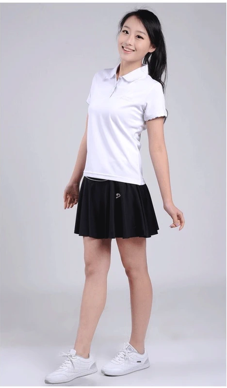 Mùa hè 2018 mới chính hãng váy tennis đi biển váy cầu lông hakama girl slim váy thể thao quần áo the thao nữ