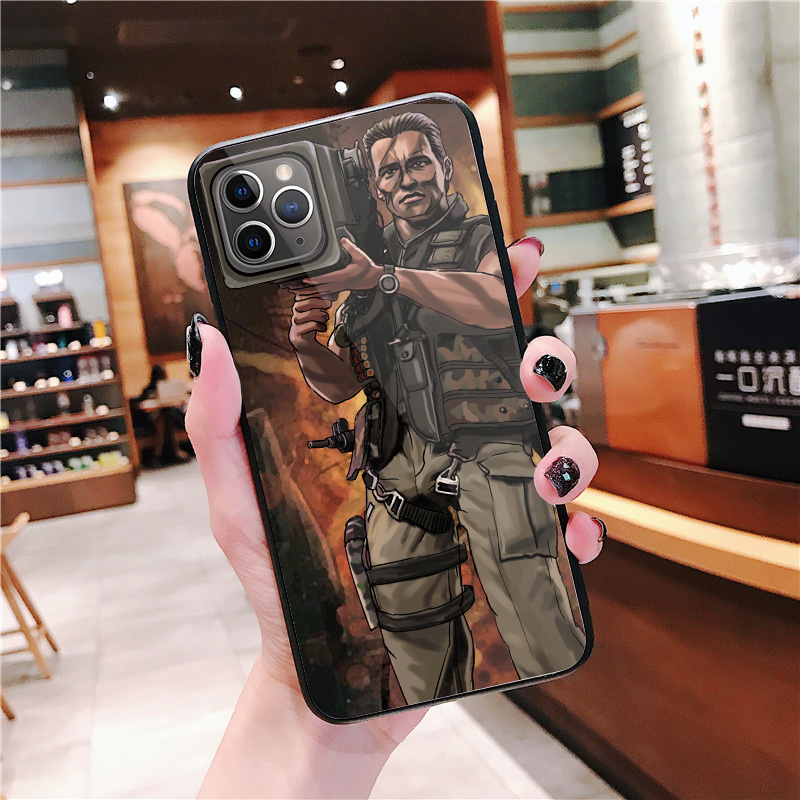 苹果x手机壳秒变iphone11施瓦辛格11PROMAX玻璃11PRO浴霸XR恶搞怪7plus新款i11全包防摔8创意6p男潮6s同款8P