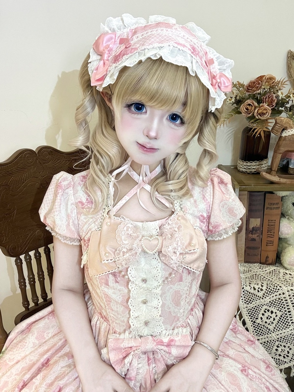 Lace Rabbit Berry【2 Groups in Stock】Vintage Strawberry Lolita Dress