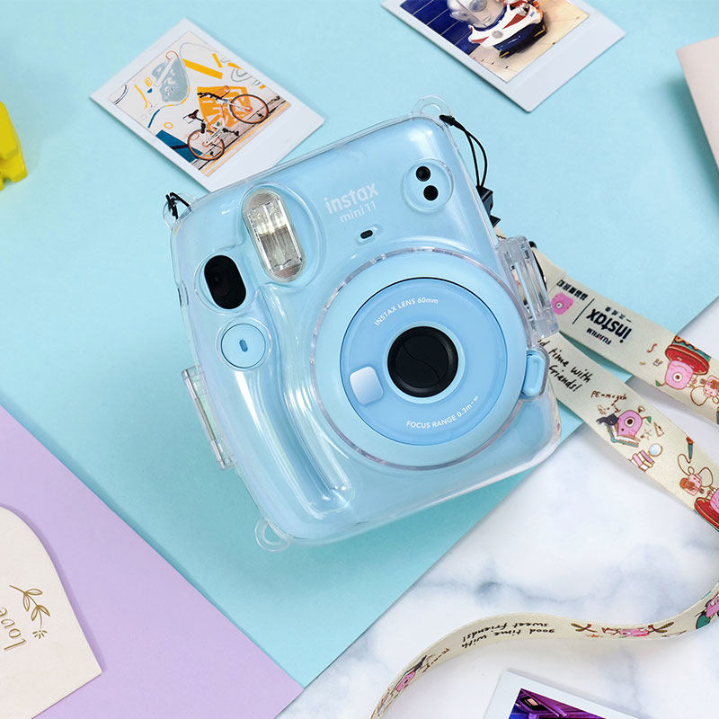 Fujifilm Fuji instax one-time imaging original mini11 special transparent protective case