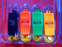  OK brand hardcover non-nuclear two-tone whistle Advanced plastic referee whistle Plastic whistle