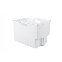 File desktop storage box with handle Plastic PP finishing storage box Kitchen seasoning fruit finishing box