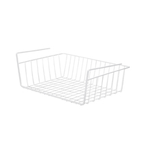Poor aesthetics punch-free storage rack Cabinet hanging basket hanging rack Wardrobe storage rack College student bedroom storage frame