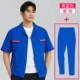 JC-X001 ярко-синий (костюм с короткими рукавами)