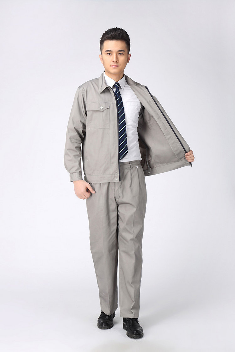 Quần yếm cotton phù hợp với nam giới Bộ phận kỹ thuật khách sạn dài tay Quần áo thợ điện thợ hàn bảo hiểm lao động quần áo các kiểu đồ bộ đẹp
