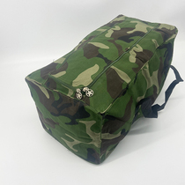 Inventory 87 pre-shipment bag bag large capacity quilt clothing storage old canvas bag color military fans collection