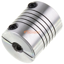 Hold and clamp top wire type slit wound wound type elastic coupling inner diameter 8 pairs 8mm D25 * L30