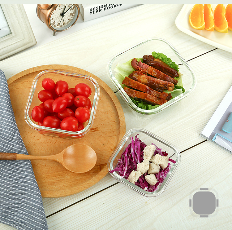 Bộ ly bốn mảnh chịu nhiệt Bộ hộp ăn trưa bằng lò vi sóng có nắp đậy kín Bát mì ăn liền Hộp đựng tủ lạnh - Hộp cơm điện sưởi ấm hộp cơm giữ nhiệt tiger