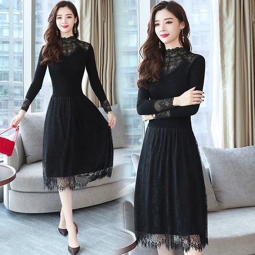 Приталенный корсет, кружевное элитное платье, демисезонная юбка, 2020, в западном стиле