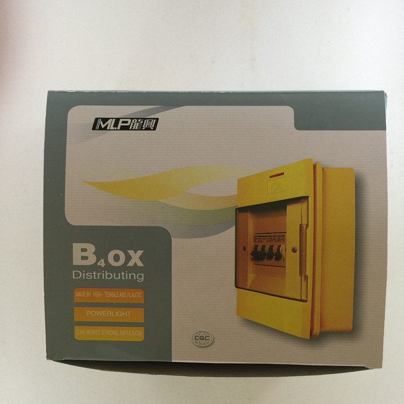 Longxing Distribution Box B4 Loop Earth Leakage Breaking Strong Electric Air Switch Lighting Wiring Box 