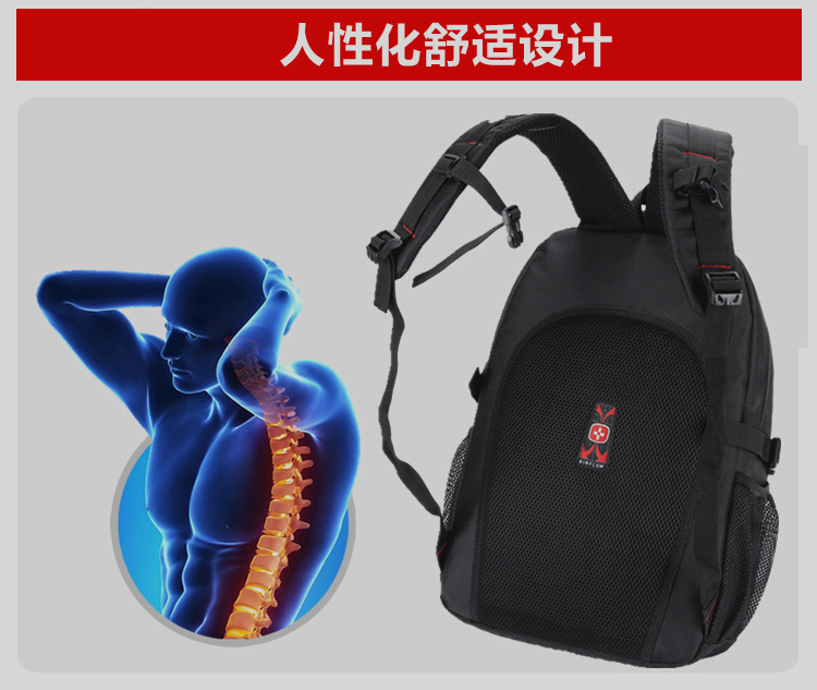 Túi đeo chéo nam có xu hướng thời trang nam thể thao đơn giản và túi du lịch máy tính balo nữ giá rẻ