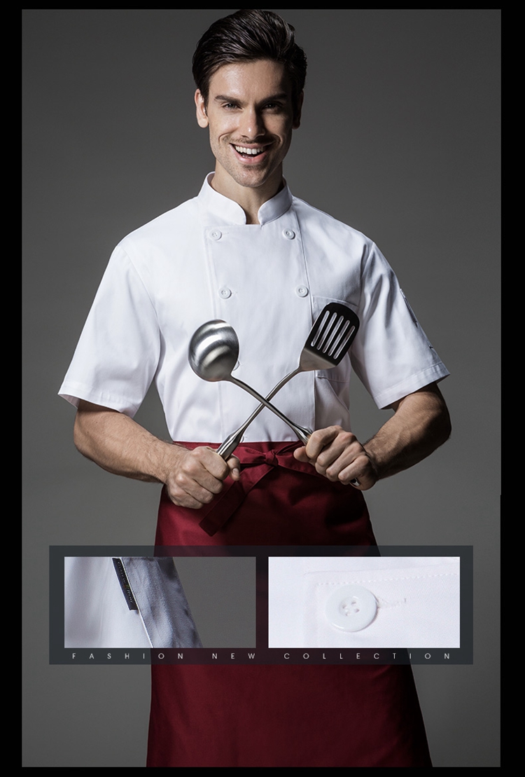 Tenue de cuisinier en coton - Ref 1908067 Image 33