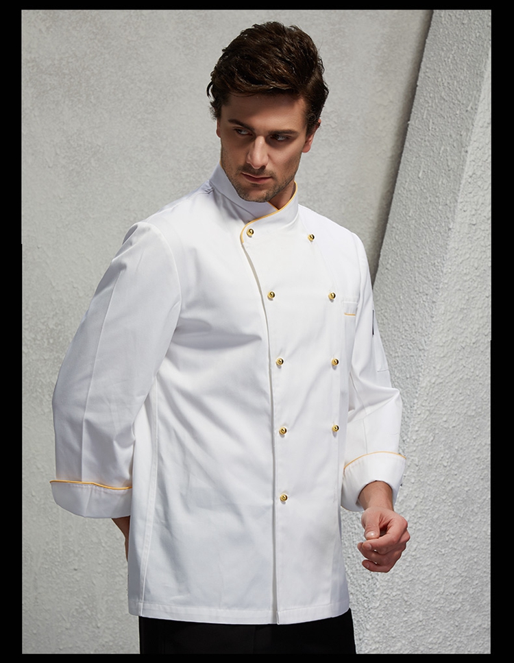 Veste chef cuisinier en coton - Ref 1908071 Image 30